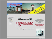 Tablet Screenshot of finmekaniska.se